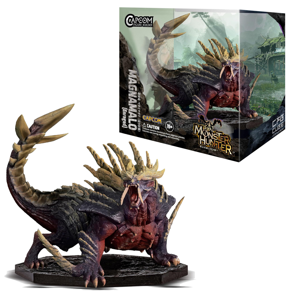 FIGURA MONSTER HUNTER CUBE MAGNAMALO RAGE MODE FIGURA MONSTER HUNTER CUBE MAGNAMALO RAGE MODE